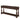Console Table With 3 Drawers And 1 Bottom Shelf For Entryway - Espresso
