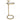 Brook - C Side Table - White / Gold