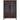 Modern Style Tall Display Cabinet With LED Lighting, Tempered Glass Door, 2 Drawers