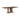 Ouida - Dining Table - Brown / Gold