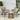 Conversation Set With Tempered Glass Table Top - Light Brown