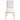 Dining Chairs With Upholstered Square Back (Set of 2)