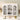 Wall-Mounted Medicine Cabinet With 2 Glass Doors, Adjustable Shelves - White