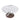 Round Dining Table With 360° Rotating Lazy Susan Scratch & Heat For Dining Room & Kitchen, Table Only - White