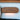 Wall Mounted Round Bedside Table - Chestnut
