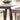 Gasha - Marble Top Dining Table - White