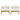 La Fiora - Outdoor Patio Iron Club Chair (Set of 2) - Off White / Teak