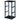 Callie - 3 Shelf Curio Cabinet - Black