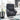 Domana - Polished Microfiber Power Nirion Recliner With Lift Heating Massage Chair - Dark Blue