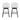 360 Degree Rotation Swivel Counter Stools (Set of 2)