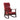 Raina - Rocking Chair - Red / Espresso