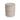 Modern Concrete Side Table With Travertine , Indoor / Outdoor Use - Beige
