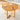 Chinese Countryside Retro Solid Wood Round Table, Simple Modern Imitation Rattan Table - Wood