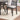 Dining Room Furniture Grey Finish Set of 2 Side Chairs Cushion Seats Unique Back Kitchen Breakfast Chairs