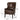 Accent Chair With Nailhead Trim And Birch Wood Legs - Dark Brown