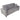 Adjustable Sofa With Hidden Storage And USB Port, Plush Cube Pattern Couch With Pillows - Gray