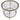 Harrison - Round End Table - Gold