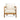 Porto - Outdoor 4 Piece Chat Set, Comfortable Seating, Acacia Wood And Rope, Compact Dimensions - Teak / Beige