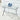 Transparent Glass Computer Desk With Rounded Edges, Tempered Glass Laptop Table - Clear