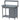 Outsunny - Outdoor Potting Bench Table, Garden Work Station With Storage Cabinet, Open Shelf And Steel Tabletop - Gray