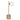 Ethereal - Modern Small Table Lamp, Desk Lamp Fixture With Globe Shade - Gold / White