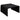 Square Coffee Table - Black