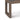 Milltown - Footstool Small Ottoman Bench - Dark Gray - Faux Leather