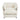 Modern Armchair Sofa With Movable Ottoman
