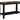 Console Accent Table Narrow For Living Room - Espresso
