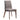 Dining Room Side Chair Set With Sleek Curves And 2 Tone Upholstery - Brown / Gray