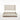 Hosford - Minimalist Upholstered Wingback Bed With Wood Base Platform