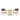 Outdoor 3 Pieces Acacia Wood Dining Set With Cushions