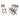 Positano - 4 Piece Foldable Chair - Gray