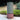Large Modern Cylinder Ribbed Tower Water Fountain, Contemporary Outdoor Bird Bath