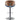 Marana - Bentwood Adjustable Swivel Bar Stool - Blue Linen