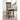 Upholstered Counter Height Stools (Set of 2) - Beige / Brown