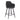 Boyne - Industrial Fixed Height Counter Stool With Square Footrest (Set of 2) - Black / Dark Gray