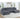 5 Piece Modular Sectional Set Couch With LAF & RAF Chairs, Living Room Furniture - Dark Gray