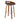 Cassis - Contemporary Fixed Height Barstool With Swivel With Round Footrest (Set of 2)