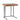 Wynn - Pull Up Table With Storage Compartment 22X16X26" - Pecan