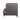 Hegio - Velvet Chair With 1 Toss Pillow - Gray