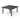 Outdoor Square Rattan Wicker Dining Table - Gray