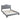 European Style Bed, Button Tufted Headboard