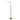 Verve - Floor Lamp With On / Off Switch Adjustable LED Round Base - Gold
