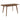 Rectangular Dining Table With Butterfly Leaf - Walnut