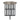 Zudora - End Table - Black / Oak