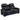 Isadora - Power Reclining Loveseat With Dual USB Charging And Built In Bluetooth Speaker - Black