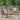 Peyton Club Chair Outdoor Seating Dark Gray Acacia Wood 32.25 X 28.00 X 31.25"