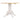 Greer - 5 Piece Dining Set With Drop Down Leaf Table And Curved Back Chairs - White