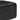 Avalon - Small Coffee Table Storage Ottoman - Midnight Black